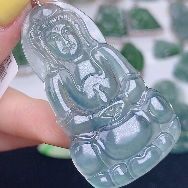 翡翠18K金镶嵌颈饰000000000000103