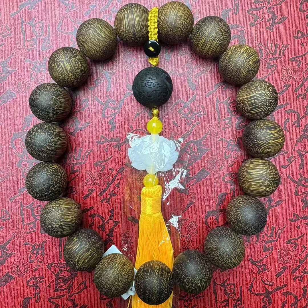 （开总文玩）天然沉香木串482