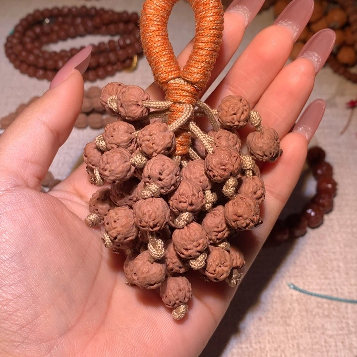 手串金刚菩提佛手小葡萄串 50颗籽左右