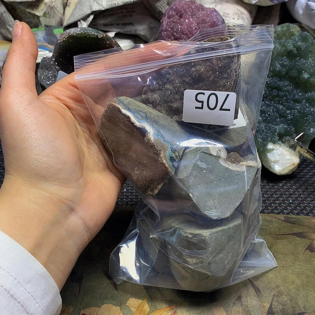 紫晶大型摆件（非配饰）未镶嵌靜*