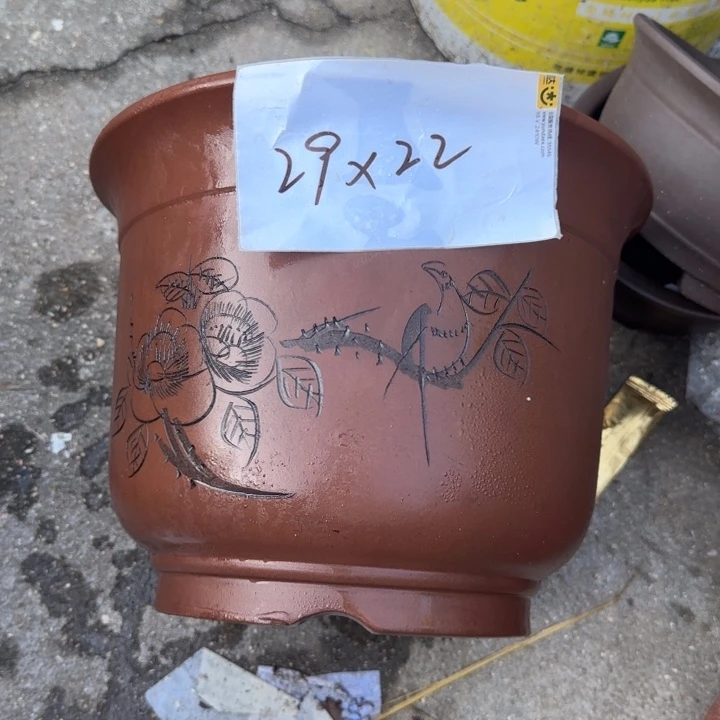 紫砂花盆特价清仓