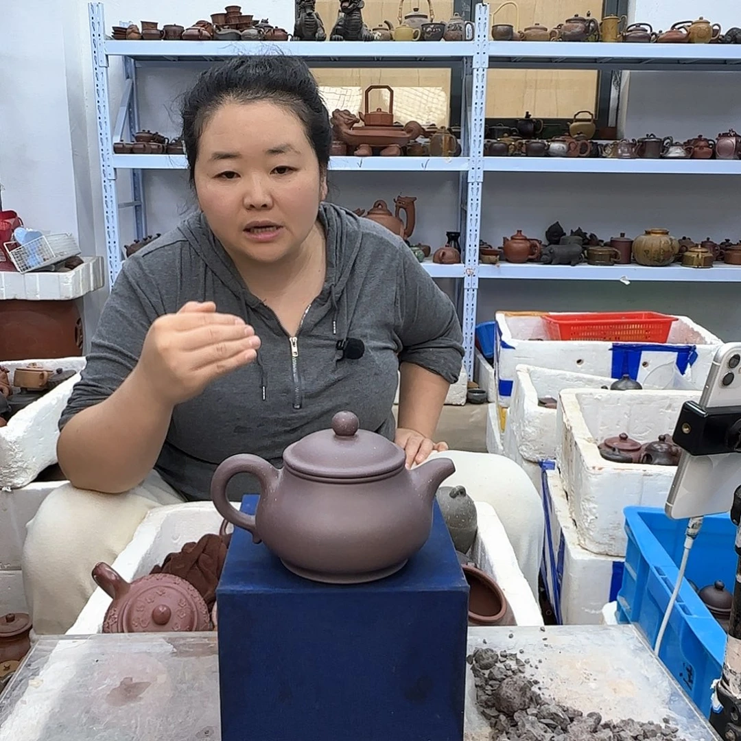 紫砂茶壶宜兴紫砂壶瑕疵处理