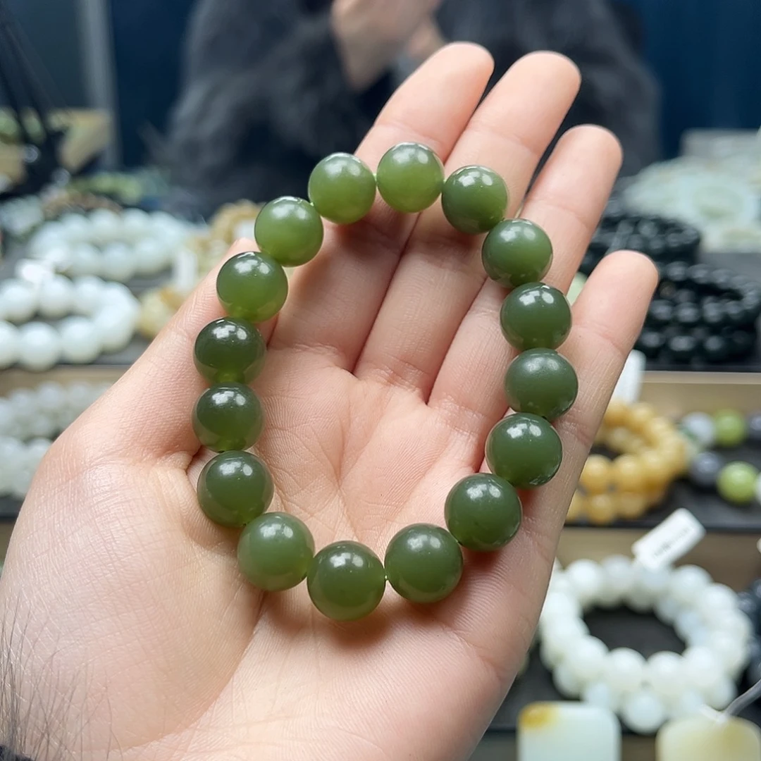 和田玉手链未镶嵌