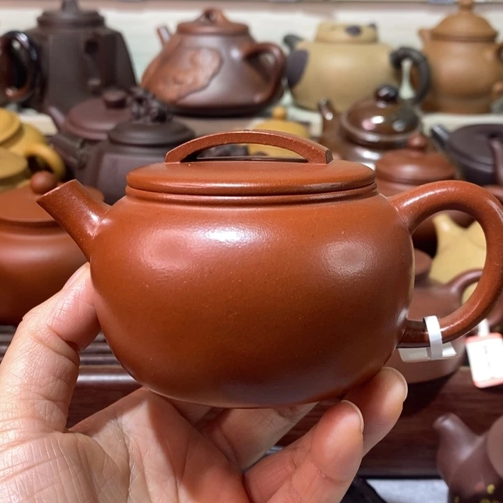 茶壶紫砂微瑕处理一把
