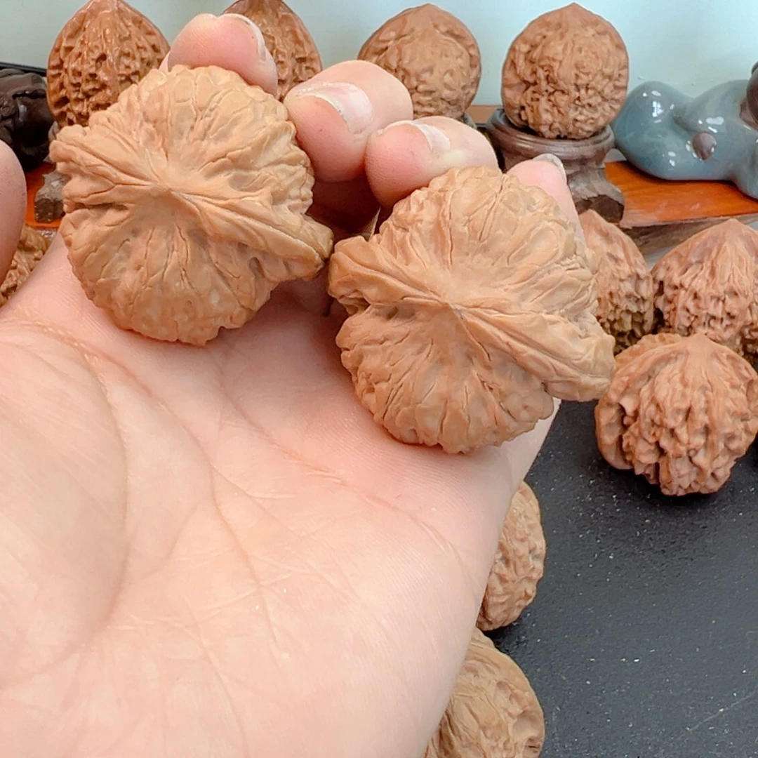 文玩核桃把件爱****^，核王39