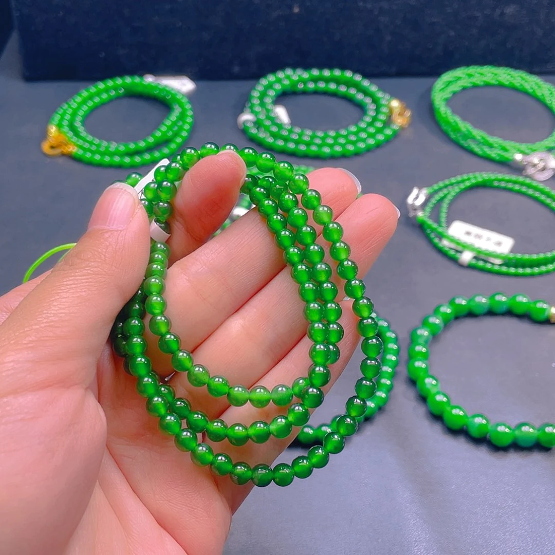 翡翠未镶嵌颈饰卡5