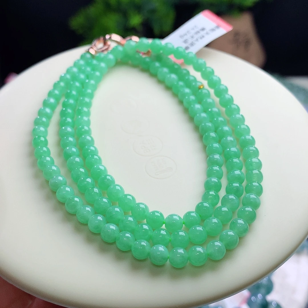 项链未镶嵌翡翠卡4.7mm