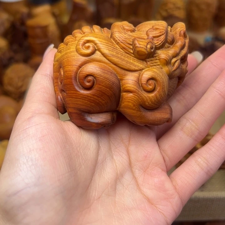 柏木（崖柏）祥云貔貅