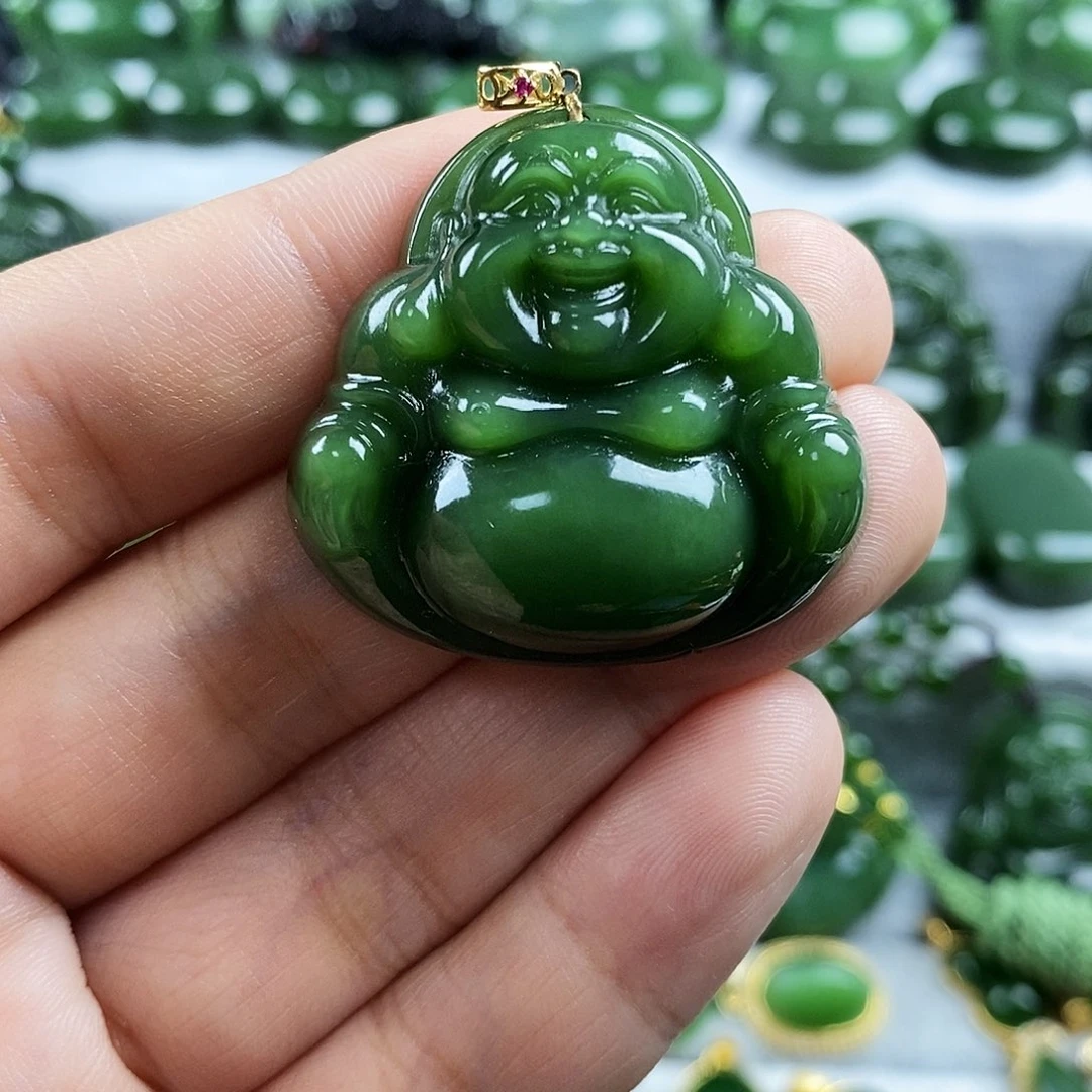 和田玉（碧玉）未镶嵌颈饰