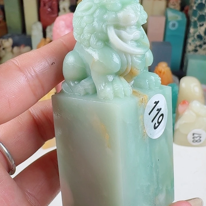 印石青田石印石章料…..