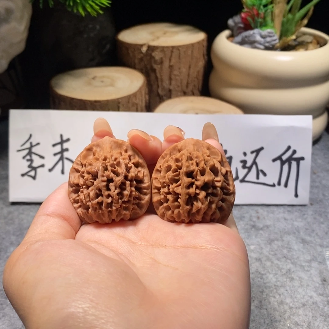 核桃把件全品36秦闷