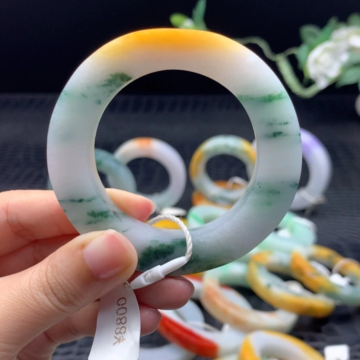 定制翡翠天然翡翠手镯定制未镶嵌