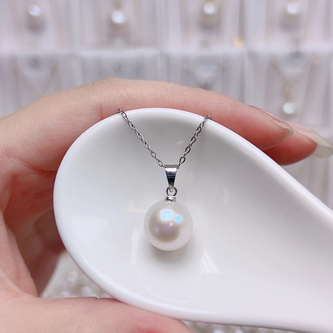 未镶嵌淡水珍珠吊坠(赠链)