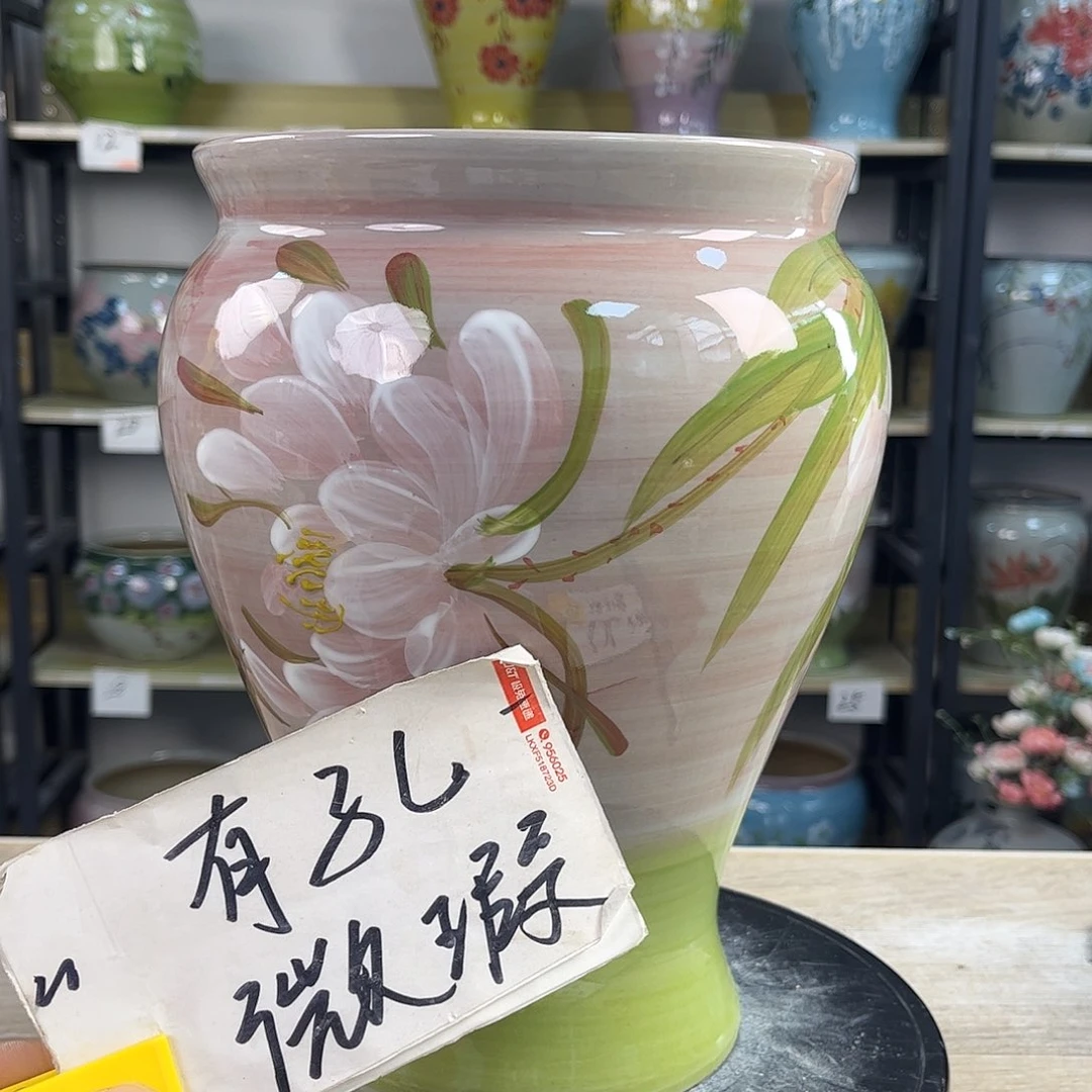 罐艳****子1xc景德镇陶瓷花盆