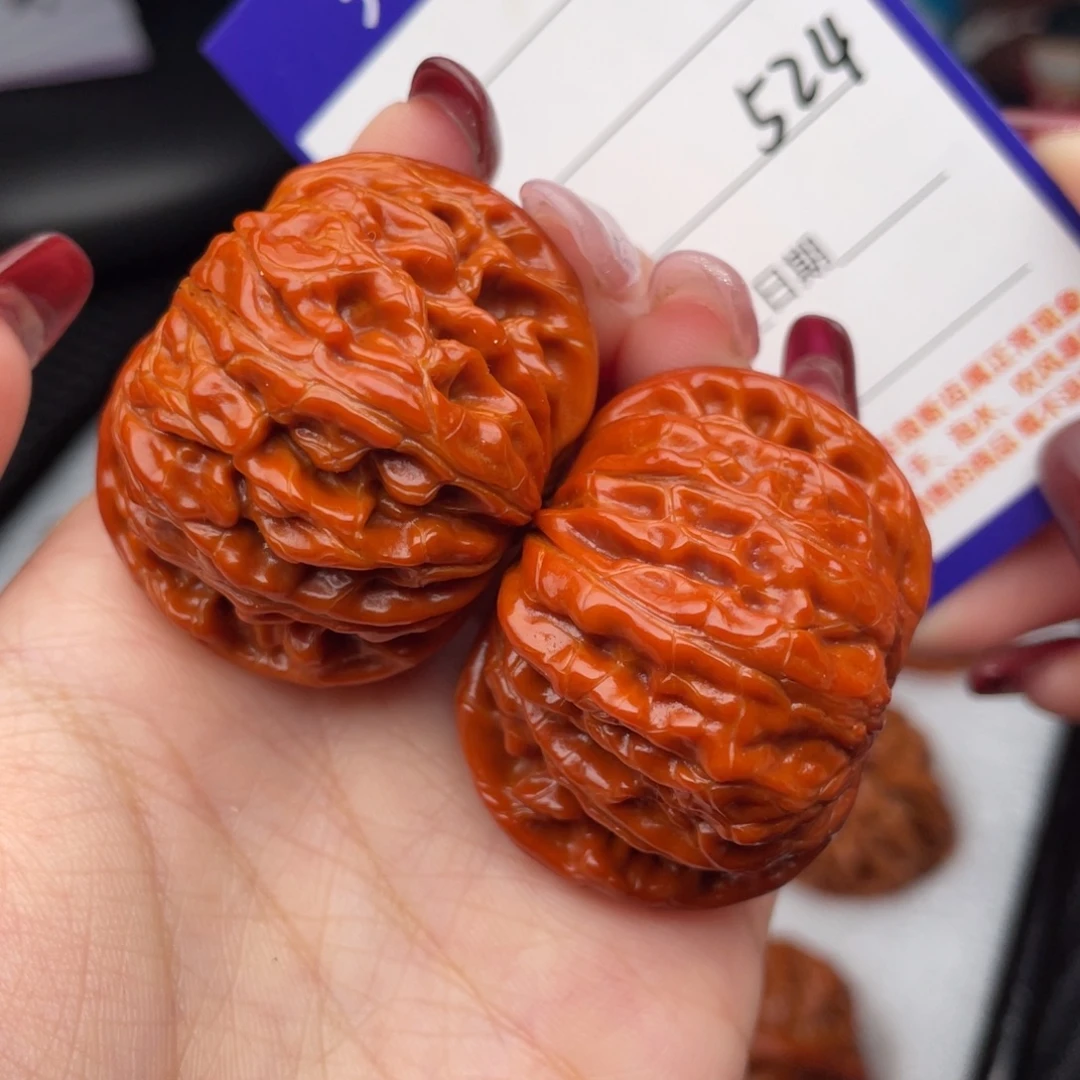 桃核把件40磨盘534