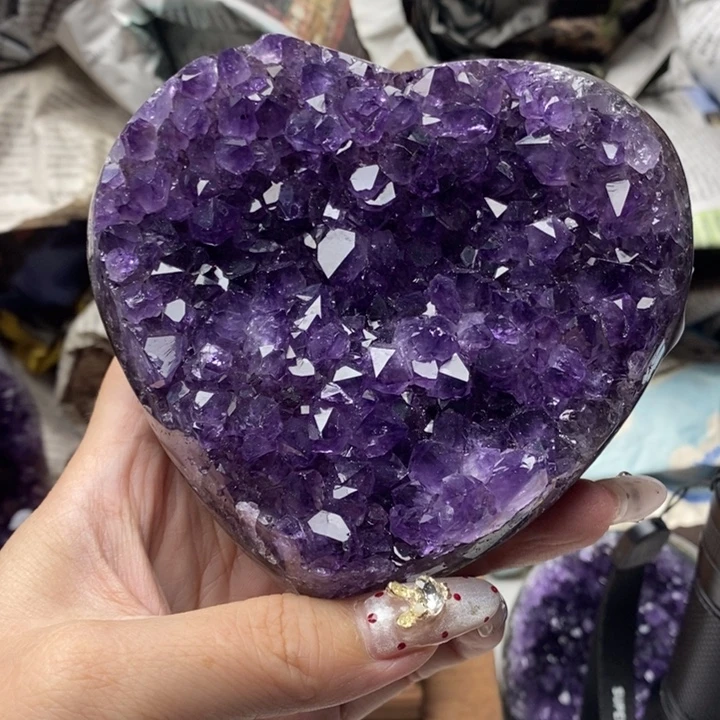 未镶嵌珠宝半成品紫晶
