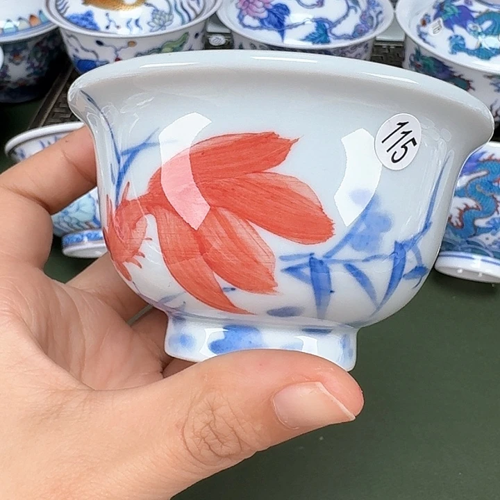 沙沙手工手绘茶具115
