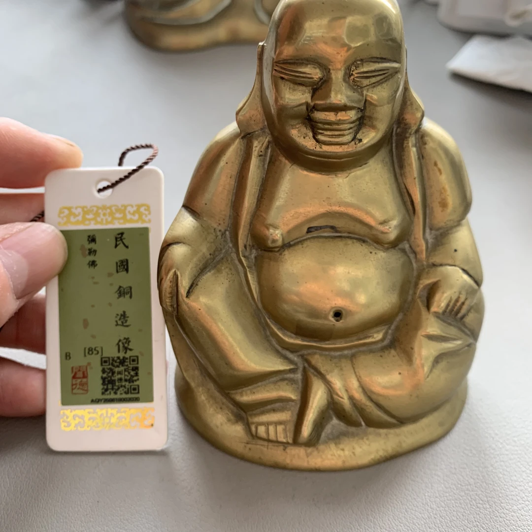 闻德民国弥勒佛造像 A04003