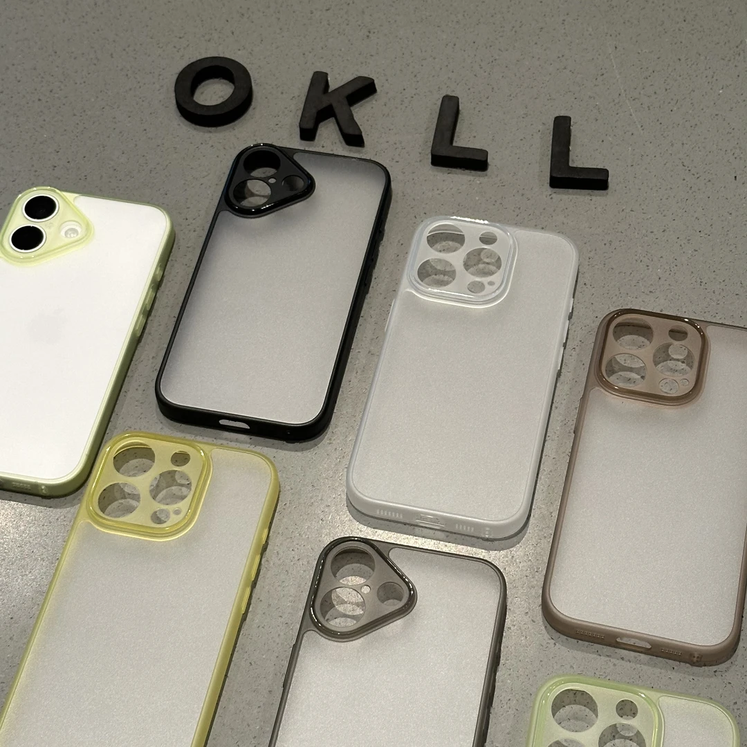 欧克里里超薄磨砂二合一适用苹果16/17promax手机壳15/14男131211