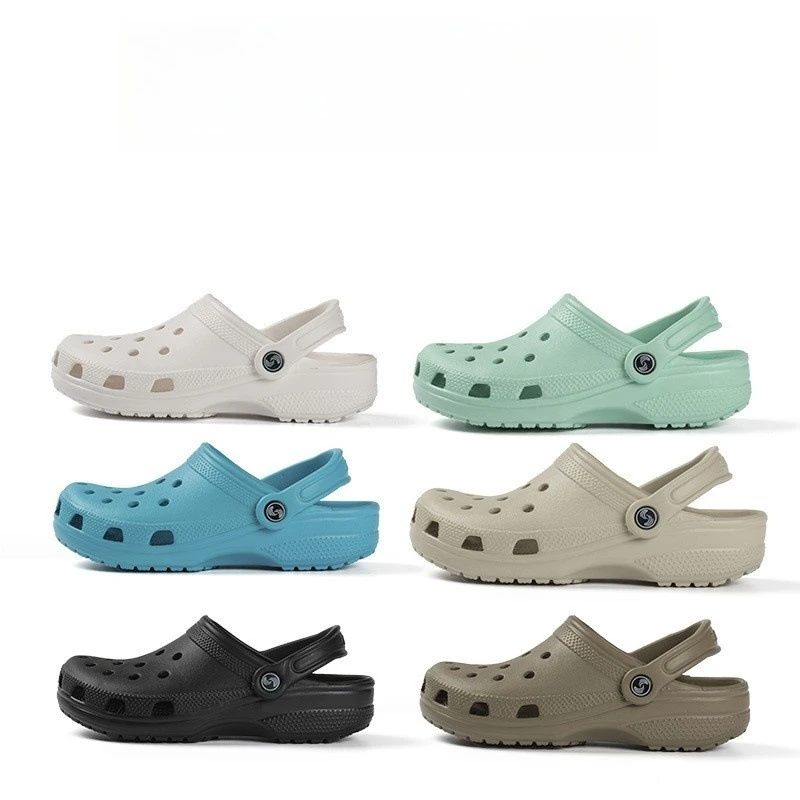 明星经典款洞洞鞋女款凉鞋丑萌外穿凉拖鞋包头沙滩鞋男士2025新款