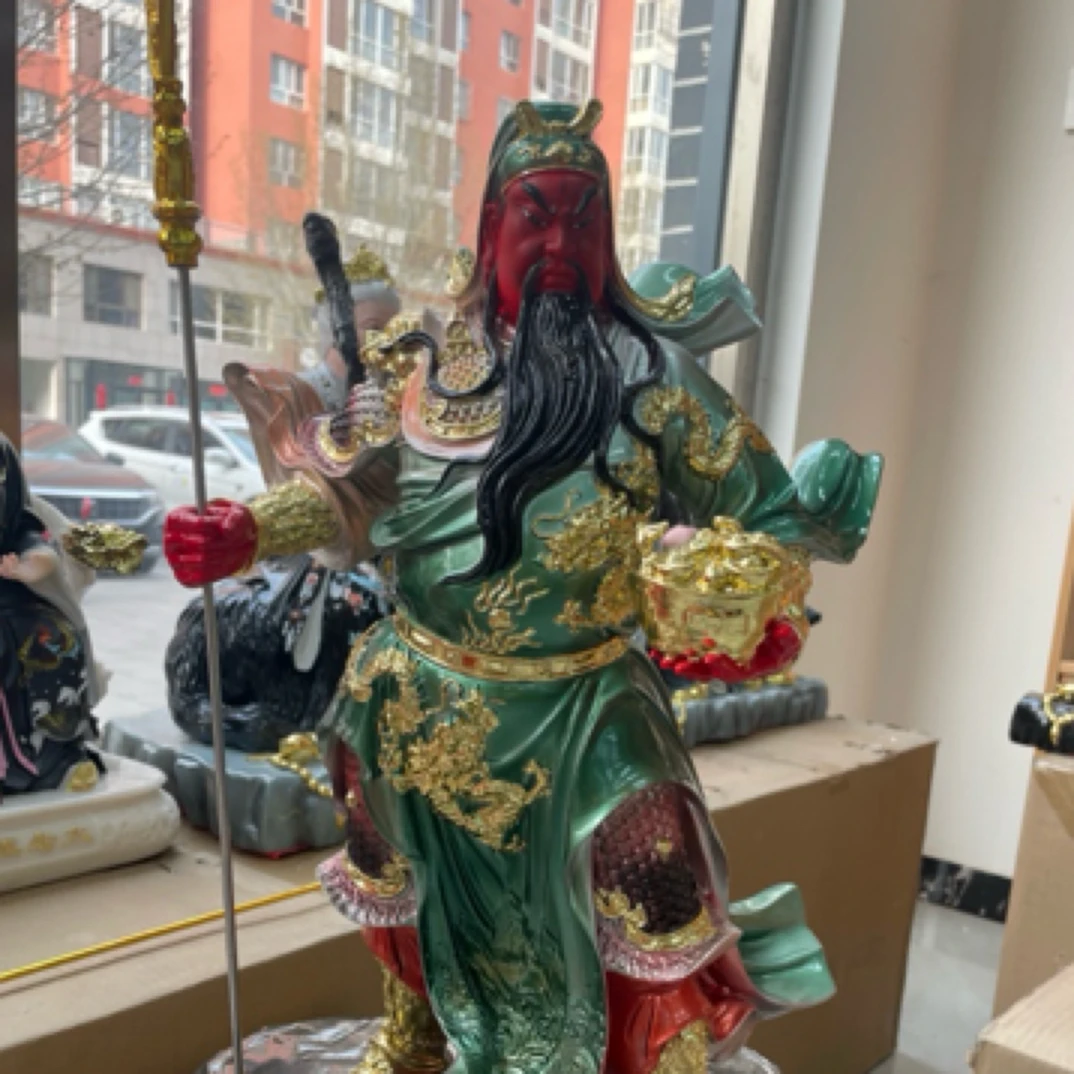 招财武财神关羽关二爷神像适合家居办公室摆放