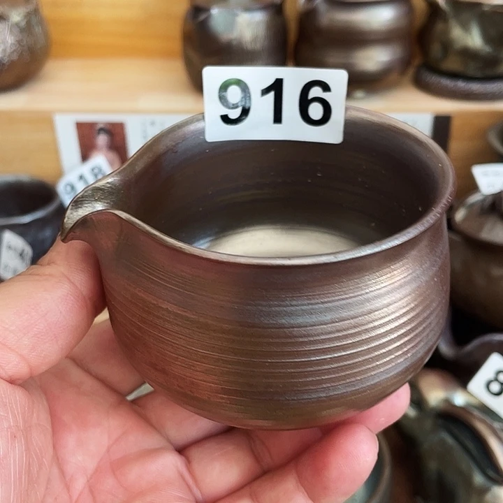 茶杯紫砂柴烧纯手工916