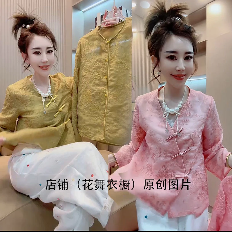 新中式国风防晒外套女2025新款设计感独特上衣超好看减龄高级感女