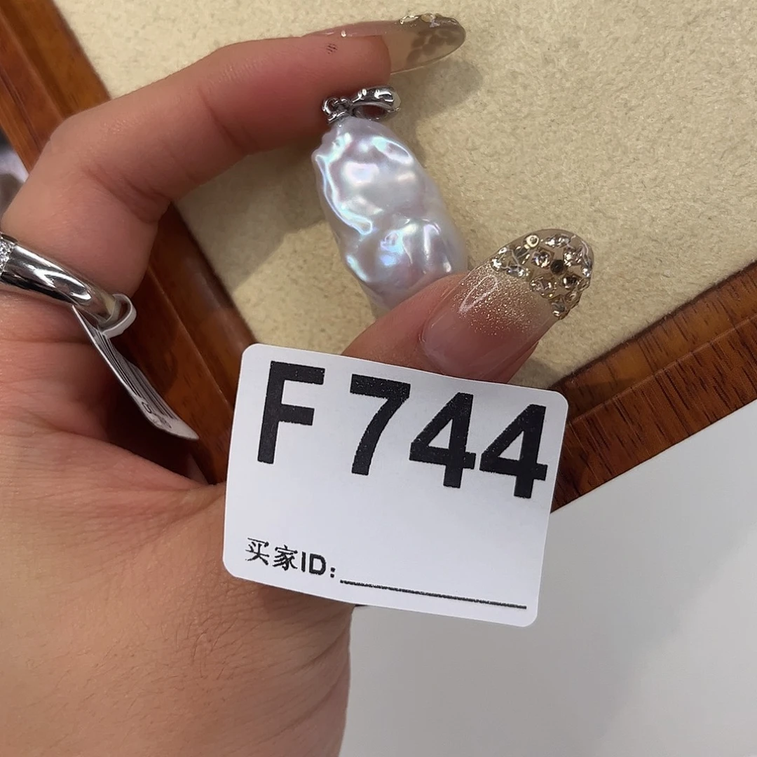 淡水珍珠耳饰合金