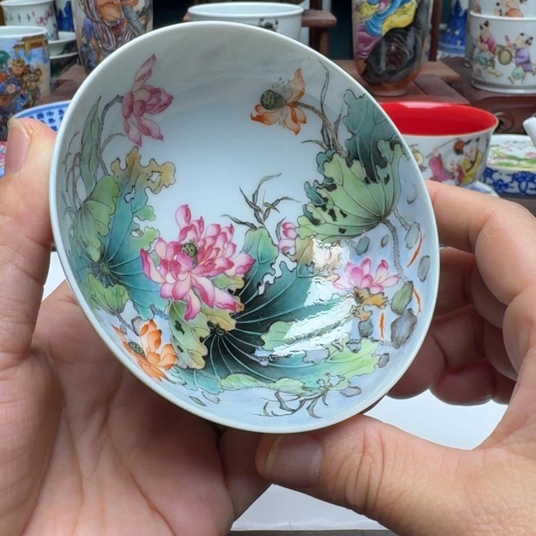 景德镇手工手绘展示