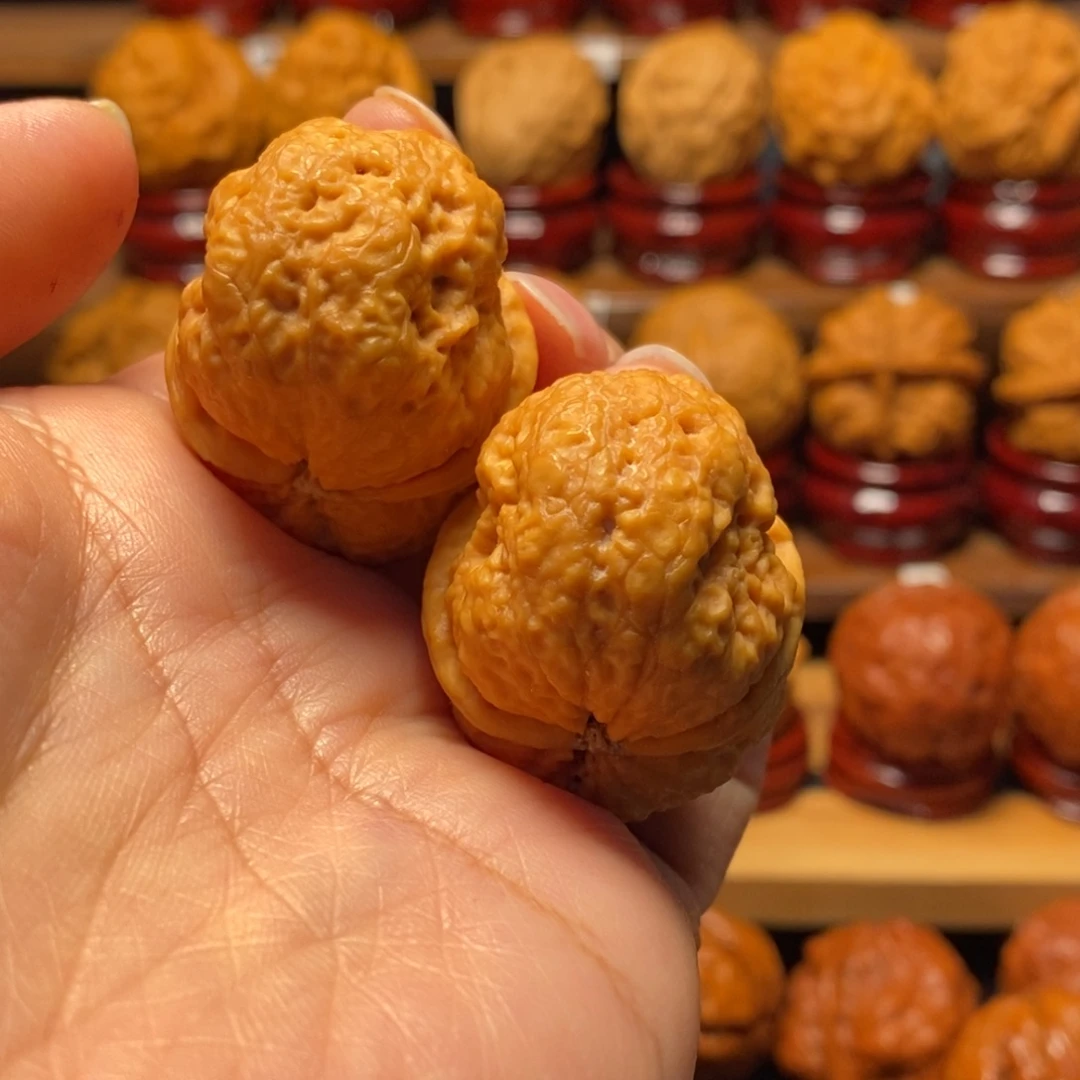 文玩核桃把件魔鬼蛙39尺