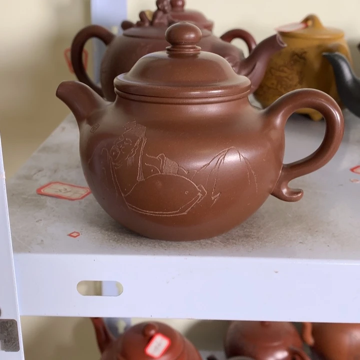 紫砂茶壶原矿手工144
