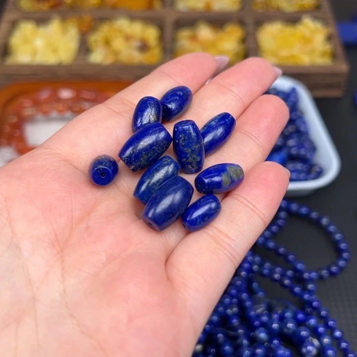 仙***掌青金石未镶嵌吊坠(不含链)