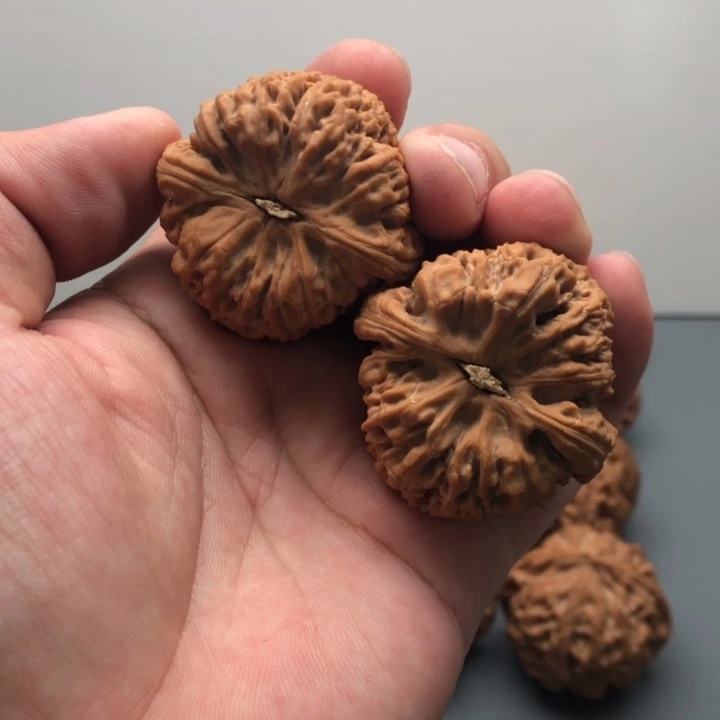感***号核桃南疆石手把件尺寸41
