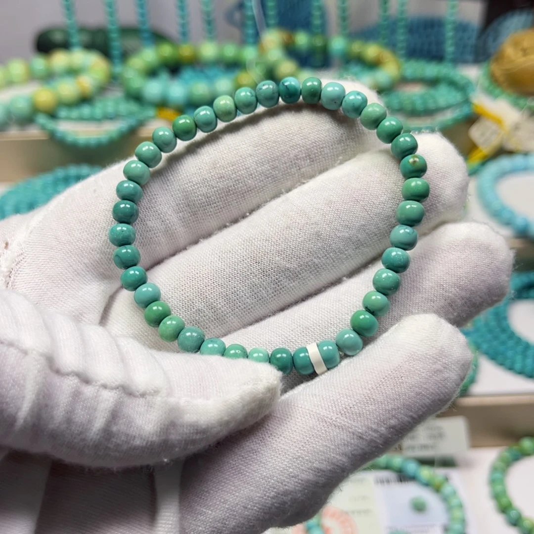 绿松石未镶嵌手链