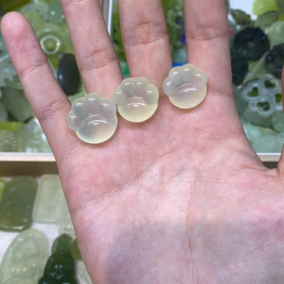 岫玉未镶嵌吊坠(不含链)