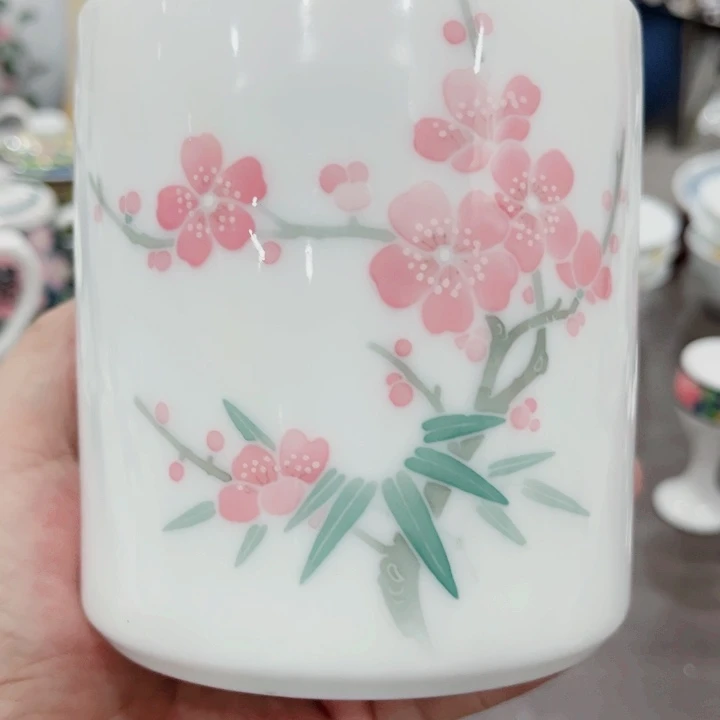 杯卫****阳釉下五彩的瓷器在瓷器