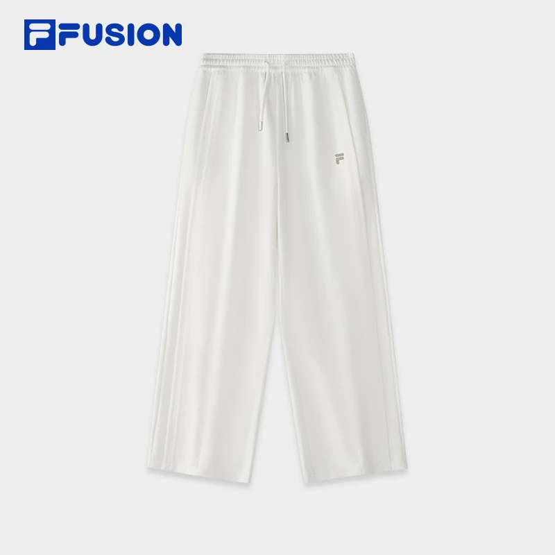 FILA FUSION女子春夏新款【舒适优搭裤针织裤】时尚百搭T11W525604F