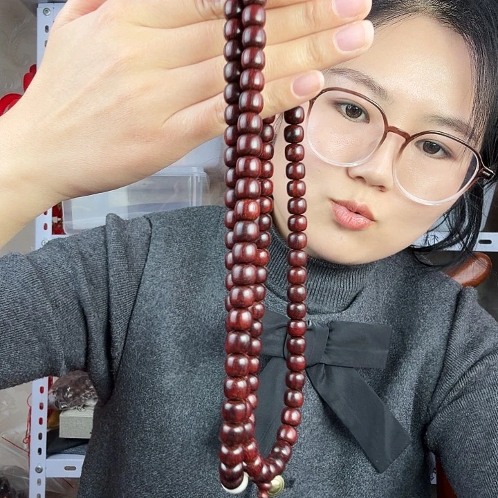 檀香紫檀（小叶紫檀）小叶紫檀8*8老型108）