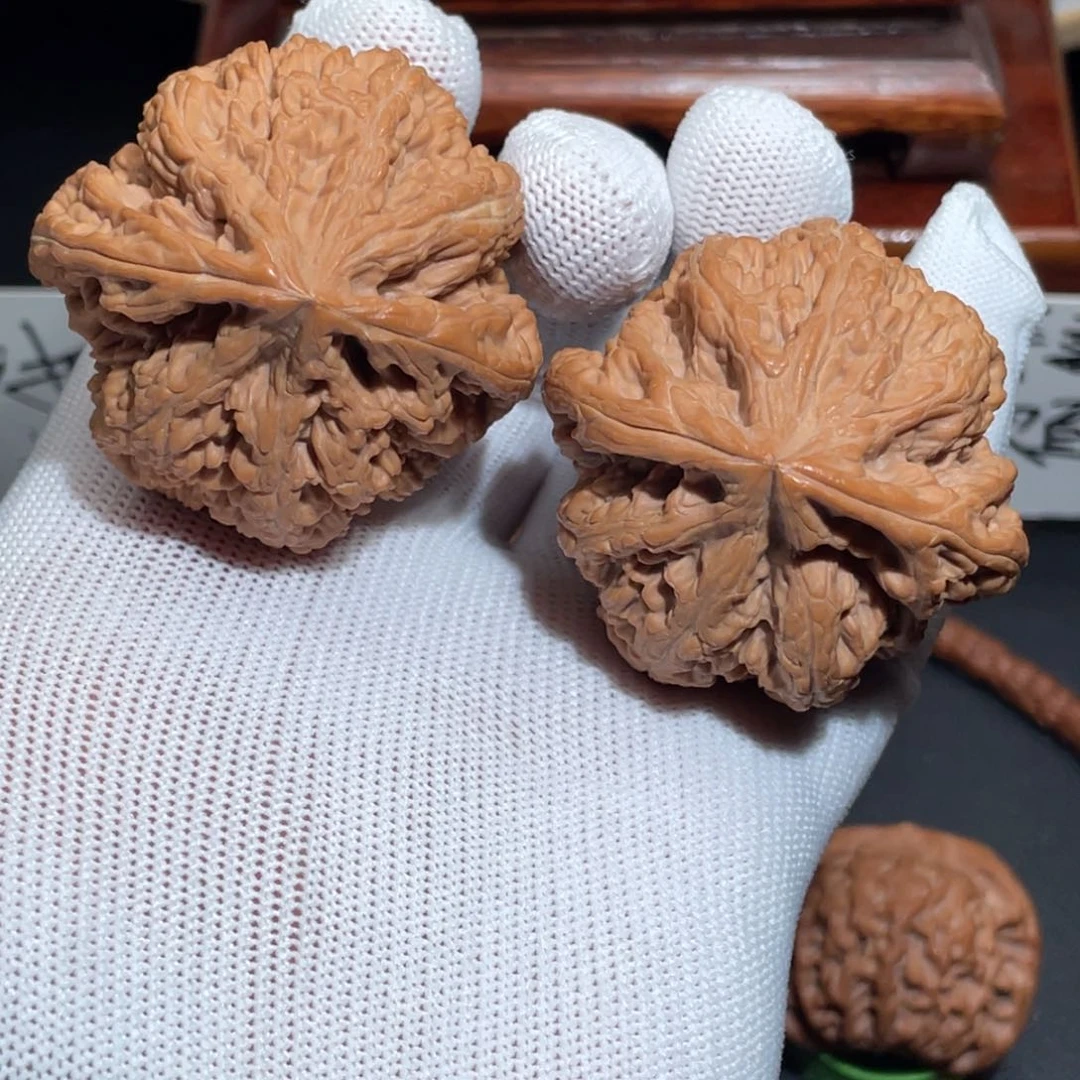 文玩核桃吊坠47尺全品无修大粗筋