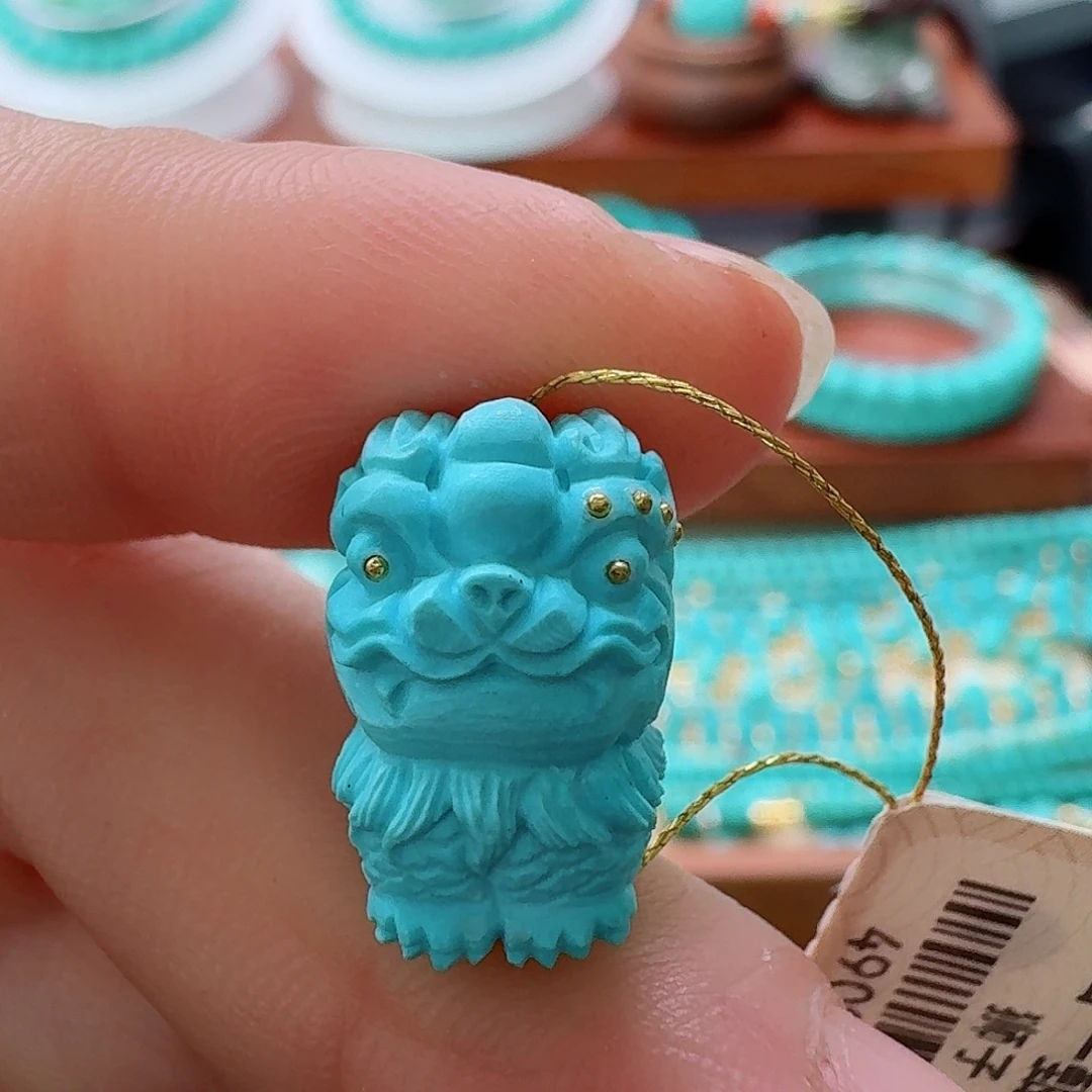 绿松石未镶嵌珠宝半成品