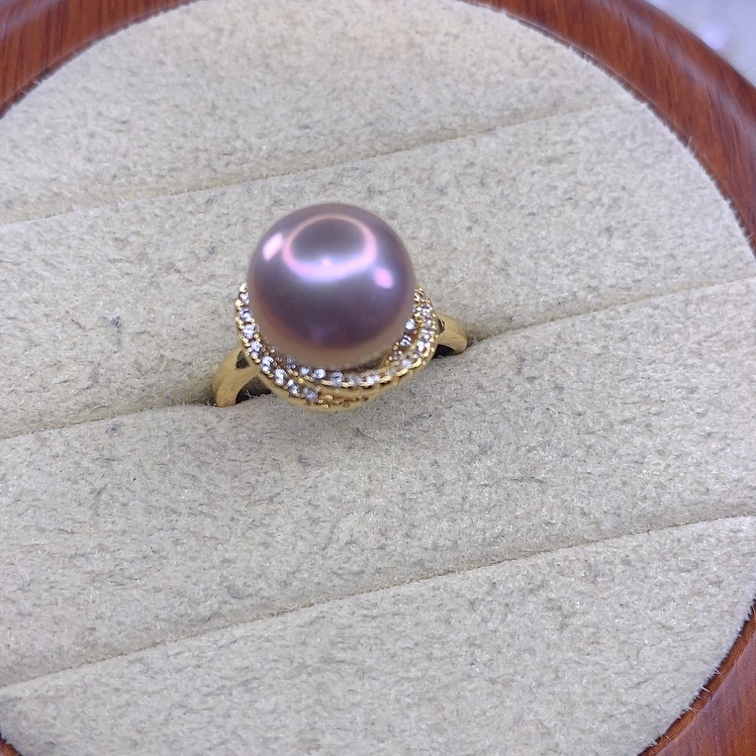 戒指淡水珍珠合金