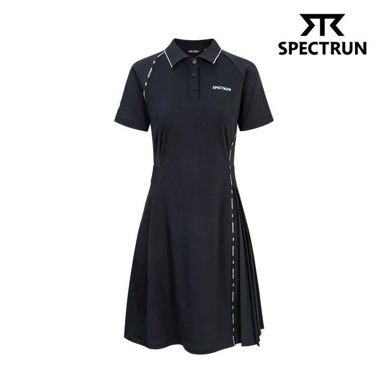 25年款SPECTRUN女士高尔夫针织透气显瘦连衣裙SGOP21002F
