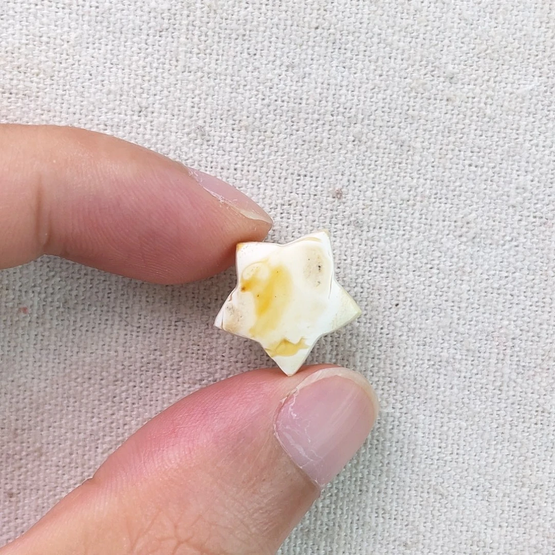 琥珀未镶嵌珠宝奇石星星