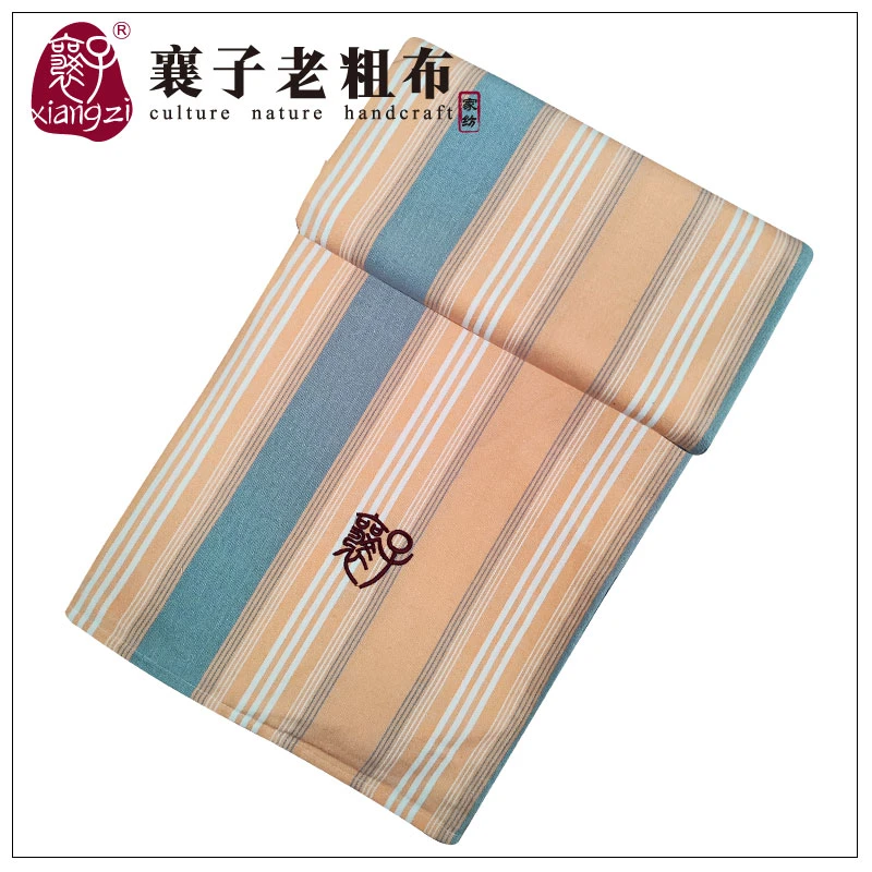 xiangzi/襄子老粗布【婉婷系列双人床单】单人床双人床单加厚格子