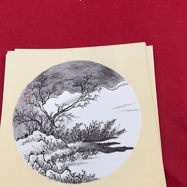 国画花鸟等动物为主