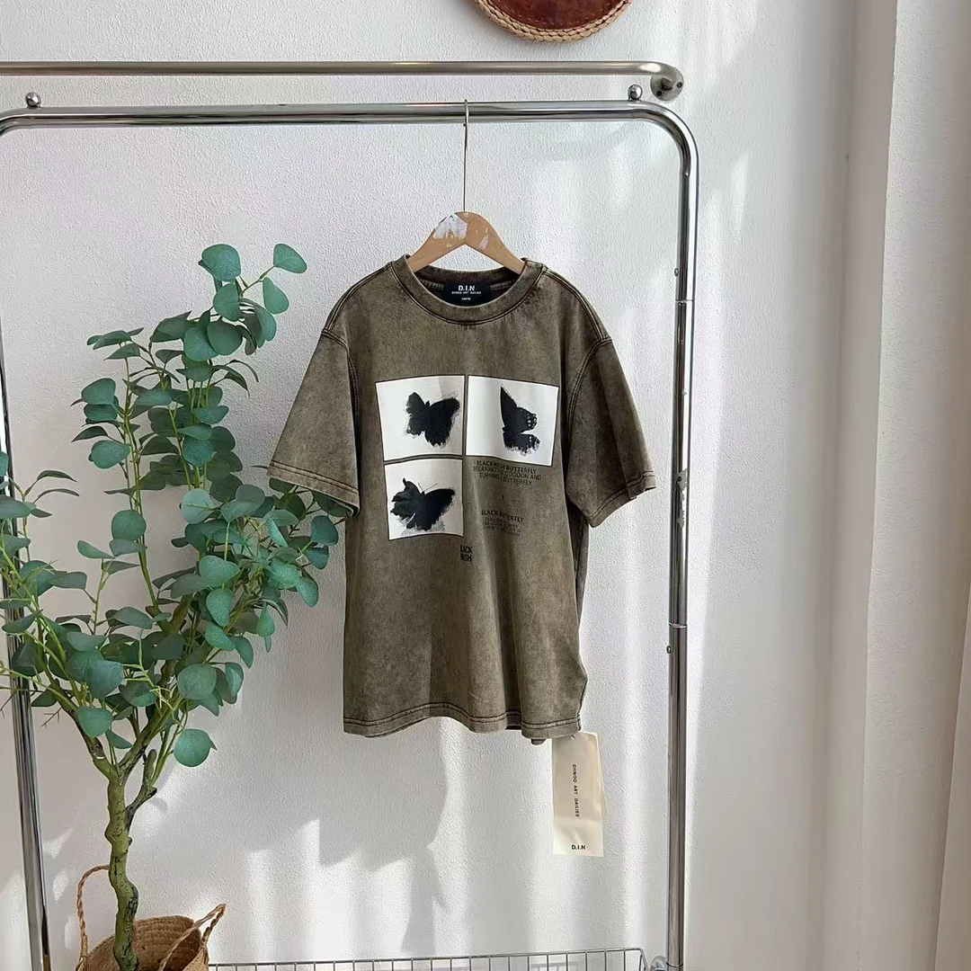 2018青绿色短袖T恤