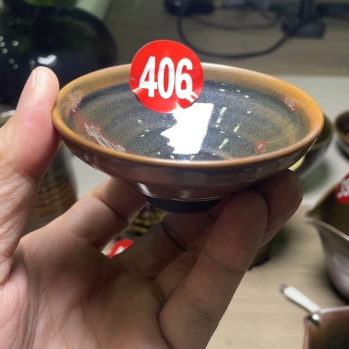 茶盏茶洋窑手工龙窑柴烧主人杯（薛宇泓）全名款