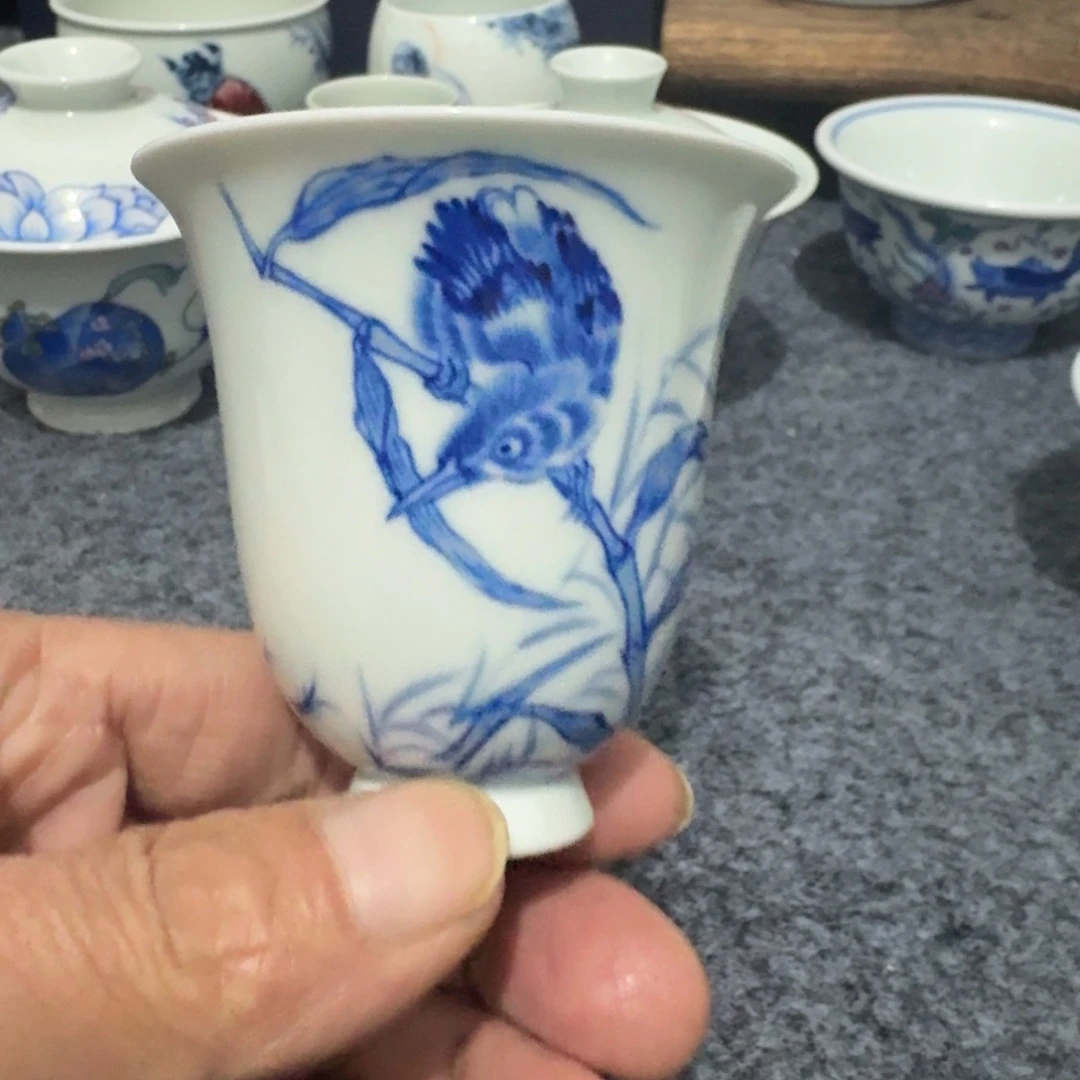 现代景德镇陶瓷手绘茶具