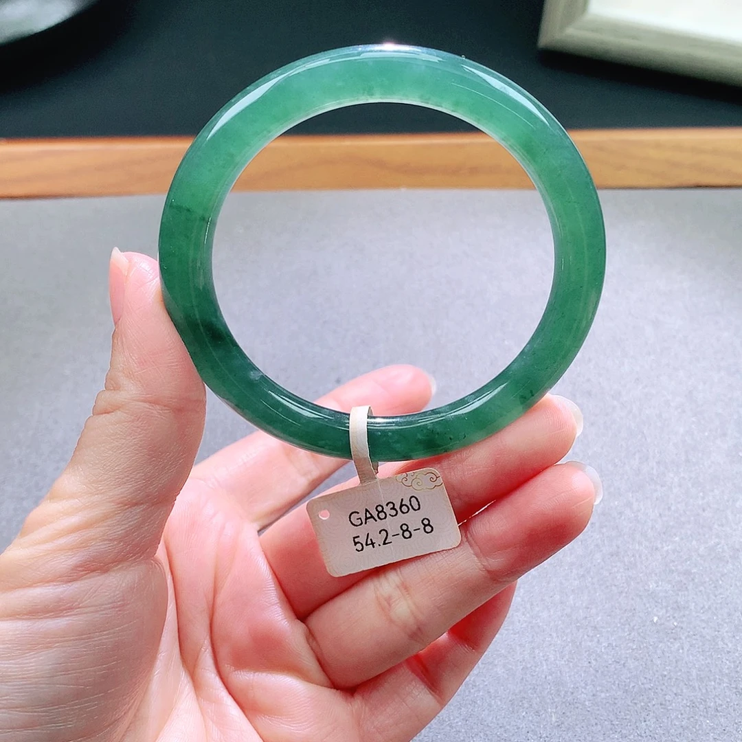 翡翠未镶嵌手镯天然翡翠手镯a货