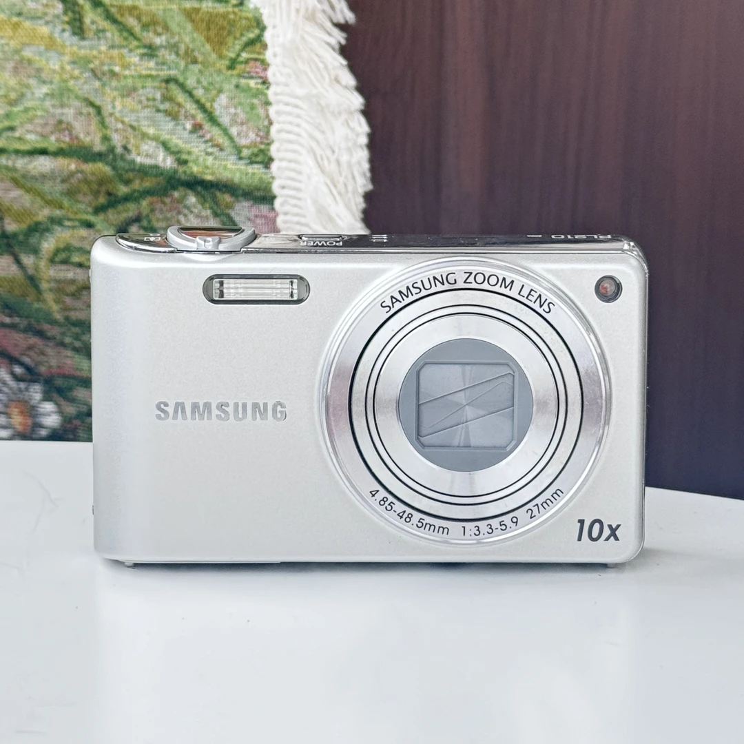 95新 Samsung/三星 pl210银色1420w像素10x光学变焦ccd数码相机